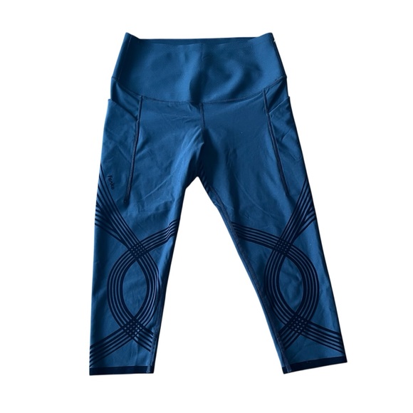 Fanka Body Sculpt Side Pocket Capri Leggings Size XL - Picture 5 of 10